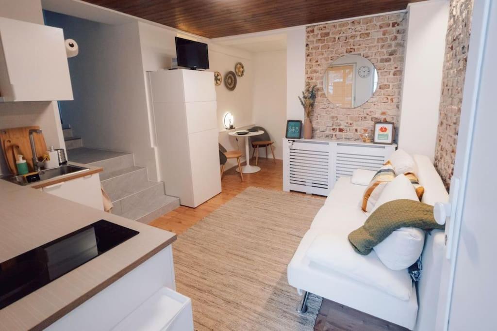 Suite 13 Loft Mit Terrasse Teublitz Esterno foto