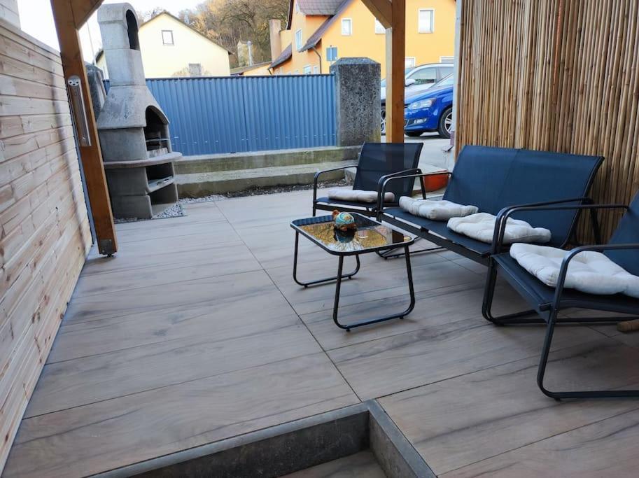 Suite 13 Loft Mit Terrasse Teublitz Esterno foto